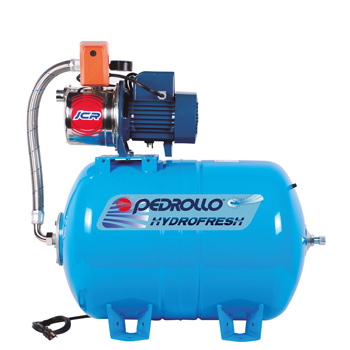 HIDRONEUMATICO PEDROLLO BOMBA JET 1 HP/TANQUE 80 LTS (JCRm2C/80L)